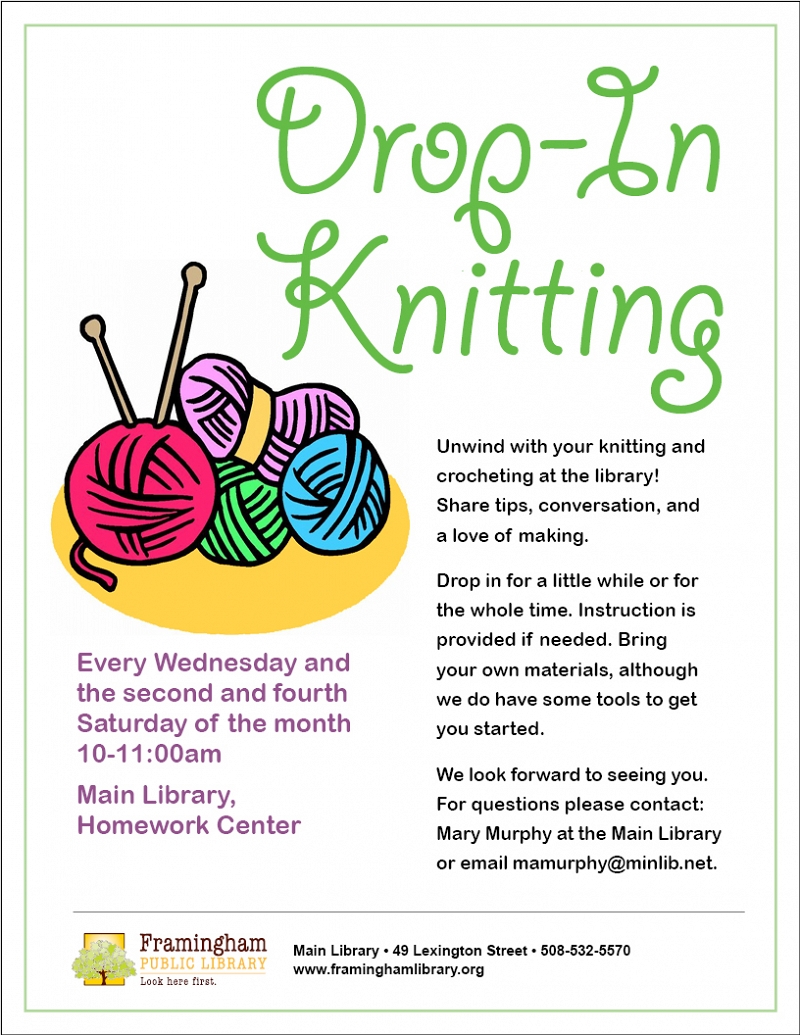 Drop-in Knitting thumbnail Photo