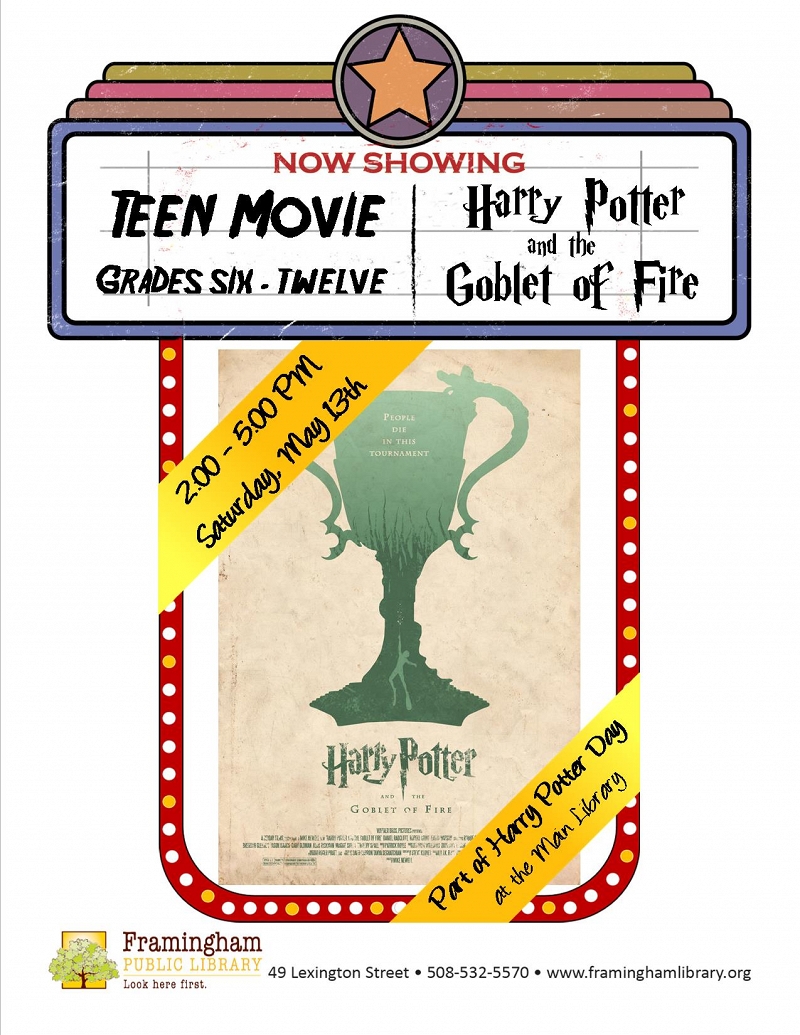 Harry Potter Day: Teen Movie - Harry Potter and the Goblet of Fire thumbnail Photo