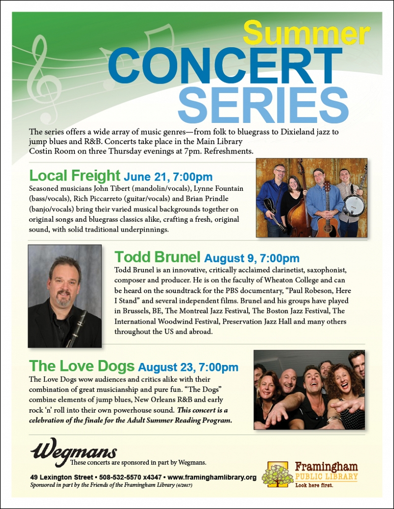 Summer Concert Series: The Love Dogs thumbnail Photo