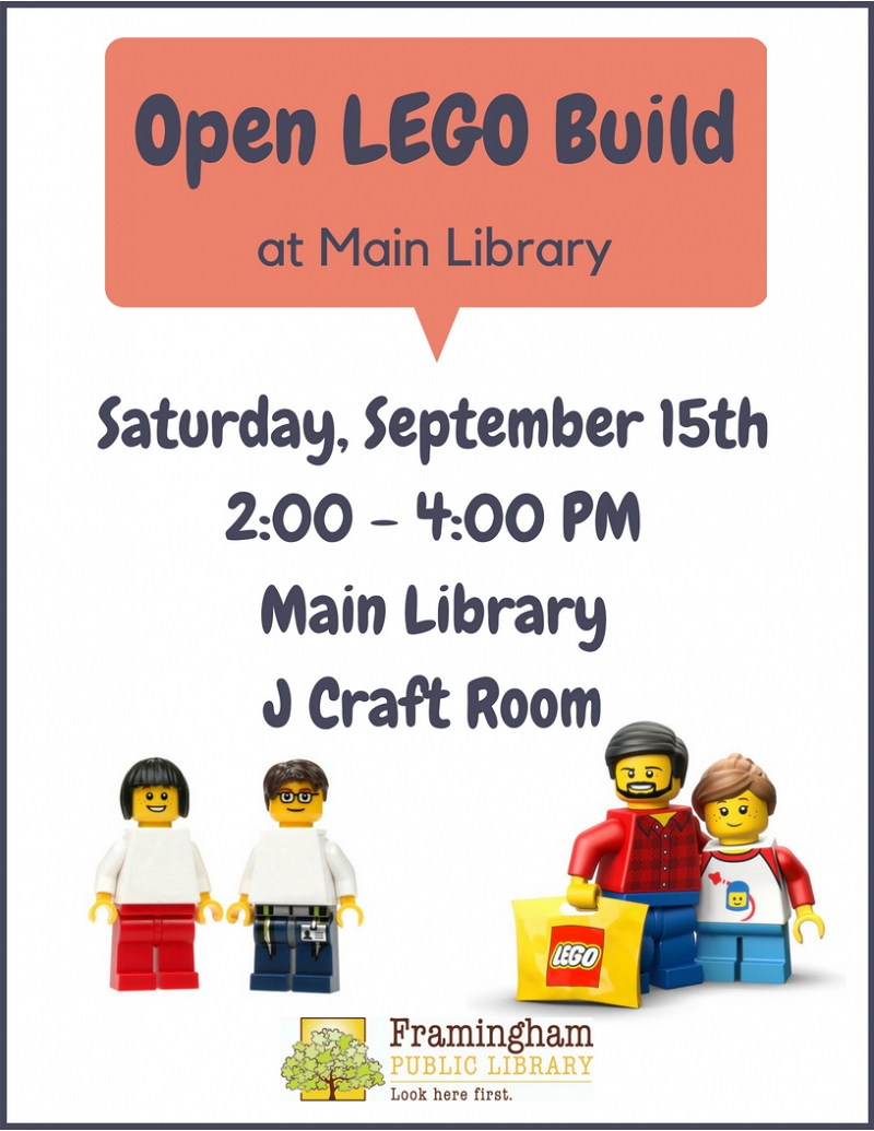 Open LEGO at Main Library thumbnail Photo