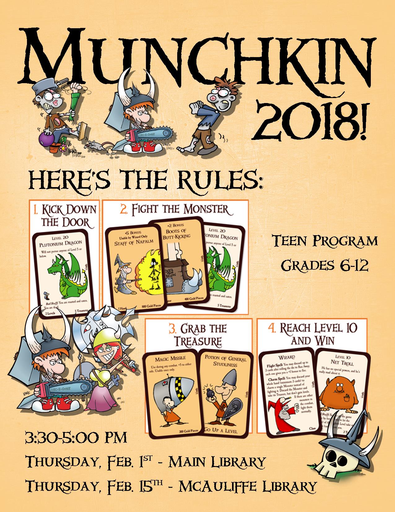Munchkin 2018 (at Main Library) thumbnail Photo