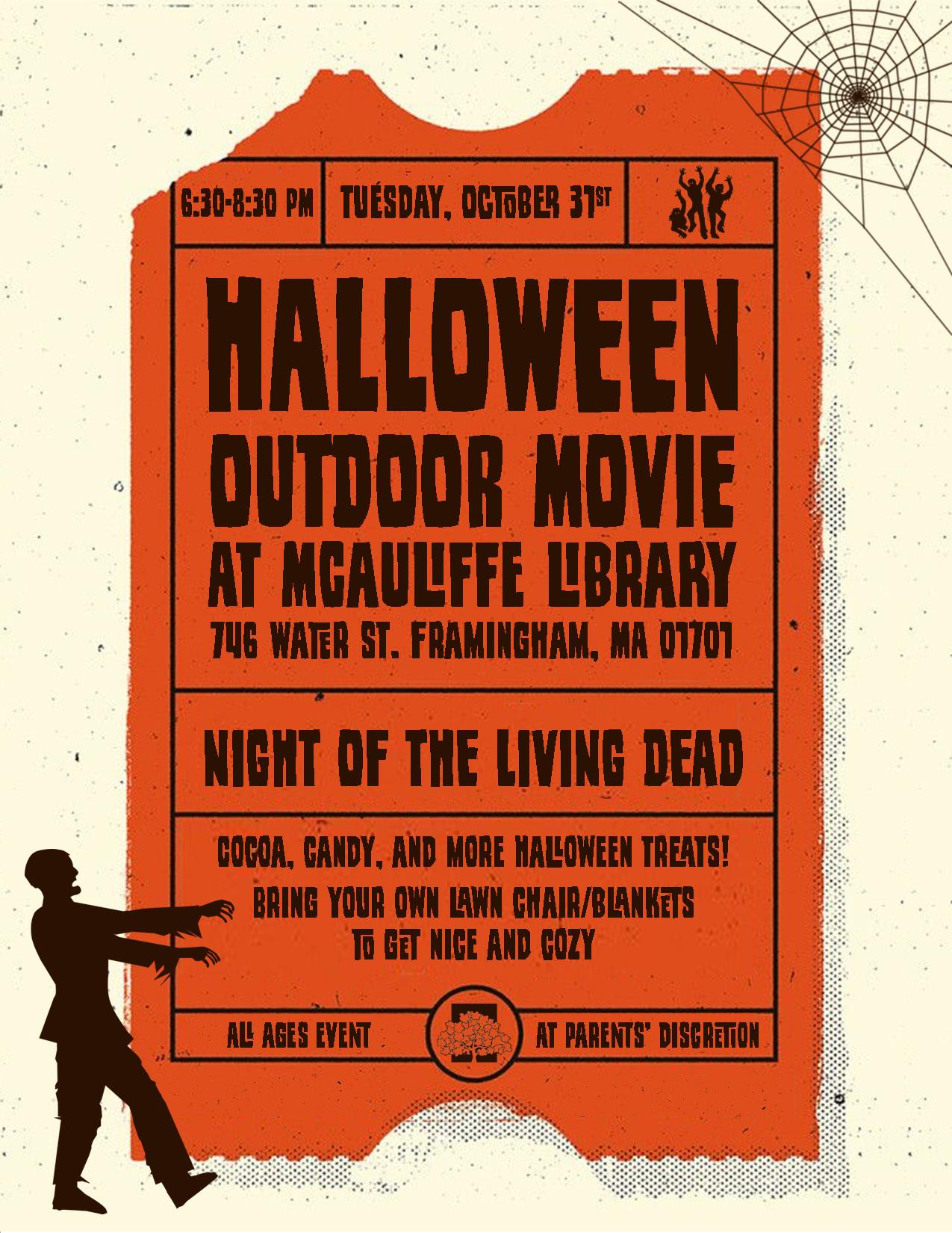 Special Halloween Event: Outdoor Movie: Night of the Living Dead (1968) thumbnail Photo