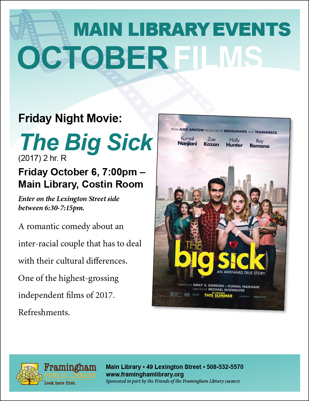 Friday Night Movie: The Big Sick thumbnail Photo