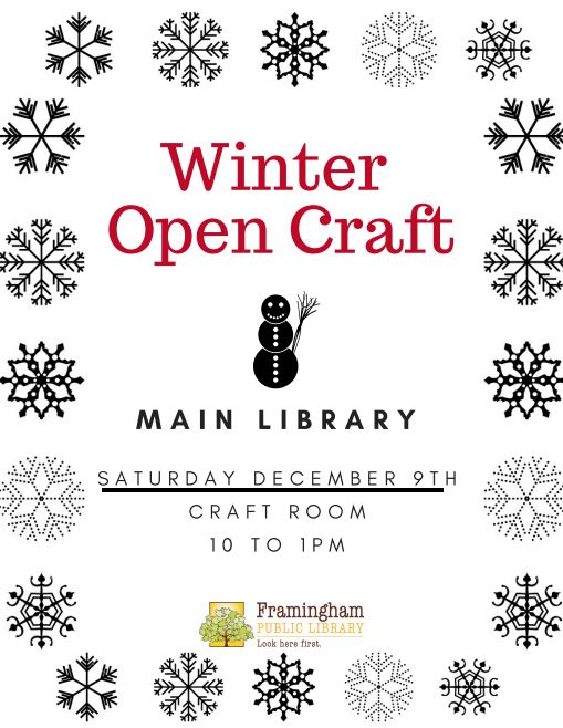 Winter Holiday Open Crafts thumbnail Photo