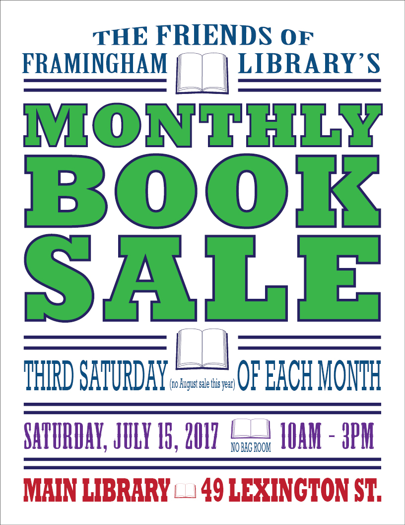 Friends of the Framingham Library Special Book Sale thumbnail Photo