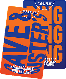 Dave and Busters Power Cards