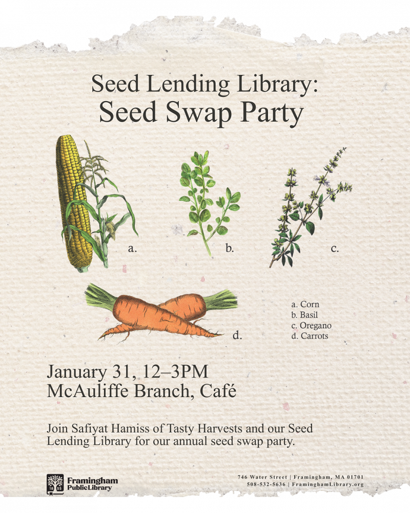 Seed Lending Library: Seed Swap Party thumbnail Photo