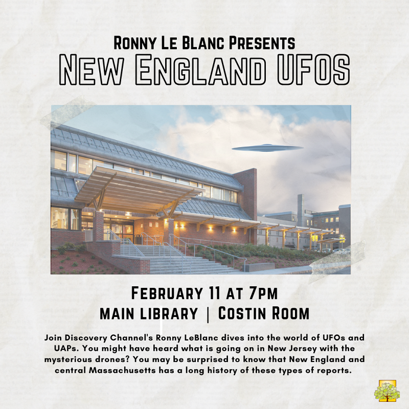 Ronny Le Blanc presents New England UFOs thumbnail Photo