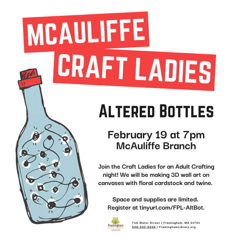 Craft Ladies: Altered Bottles thumbnail Photo