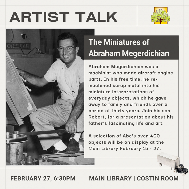 Artist Talk: The Miniatures of Abraham Megerdichian thumbnail Photo