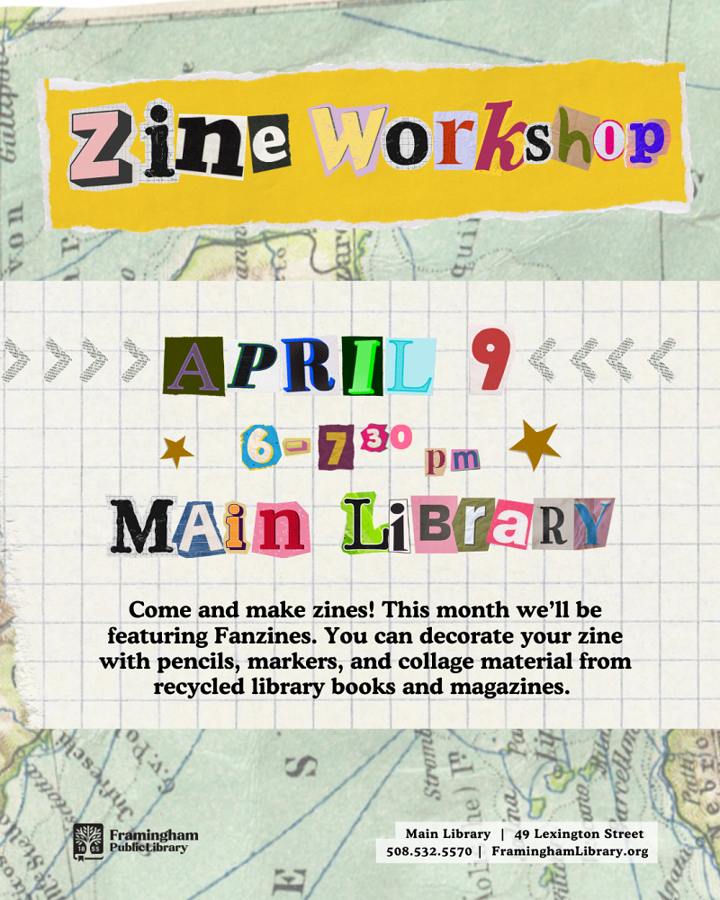 Zine Workshop: Focus on Fanzines thumbnail Photo