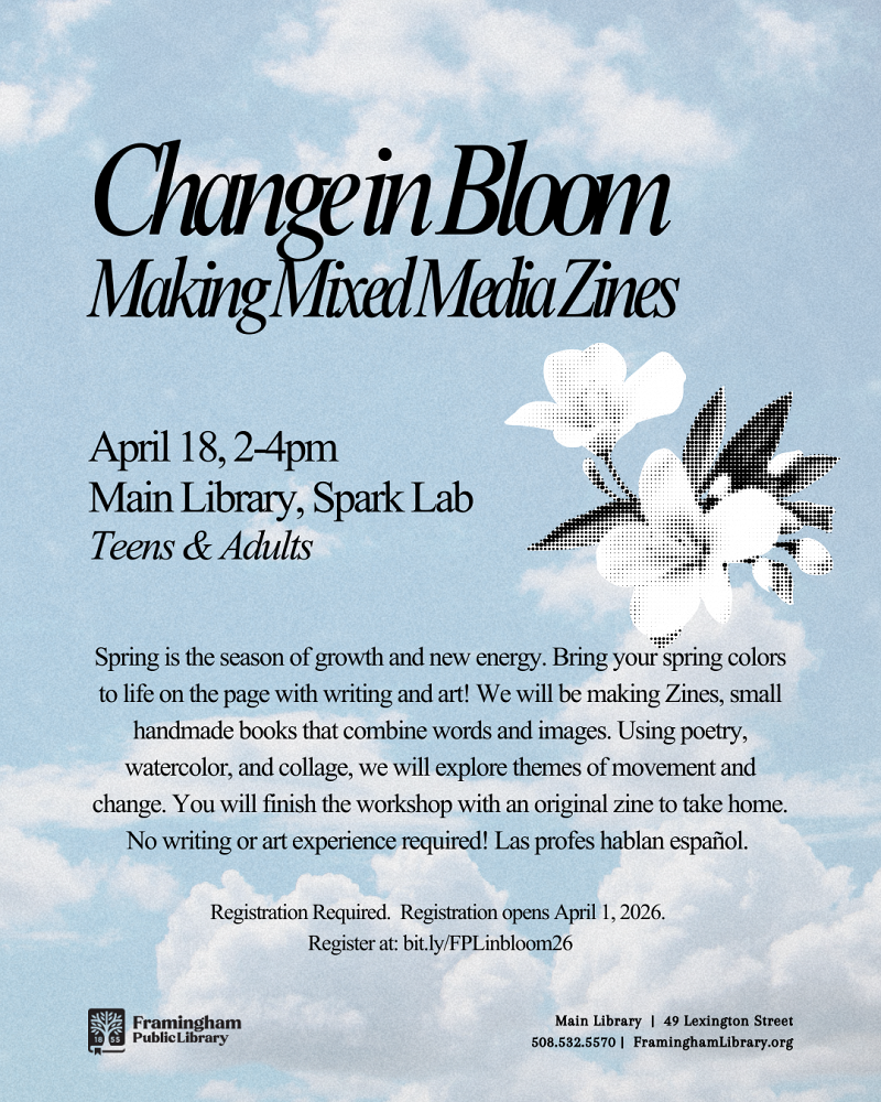 Change in Bloom: Making Mixed Media Zines thumbnail Photo
