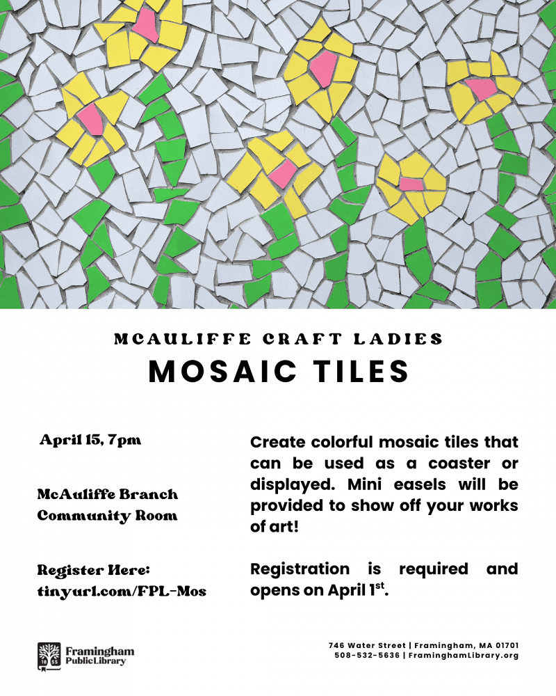 Craft Ladies: Mosaic Tiles thumbnail Photo