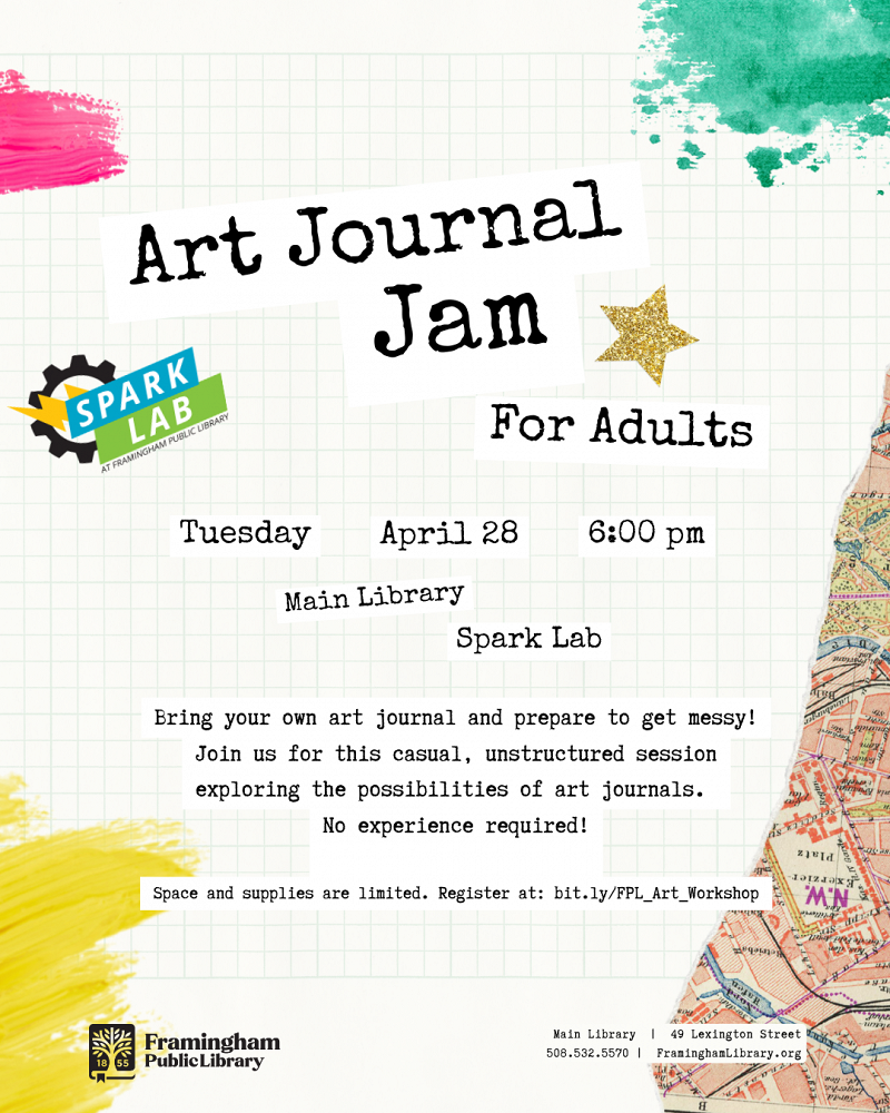 Art Journal Jam for Adults thumbnail Photo