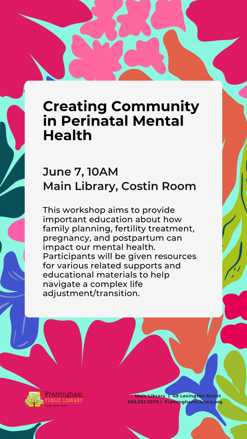 Creating Community in Perinatal Mental Health thumbnail Photo