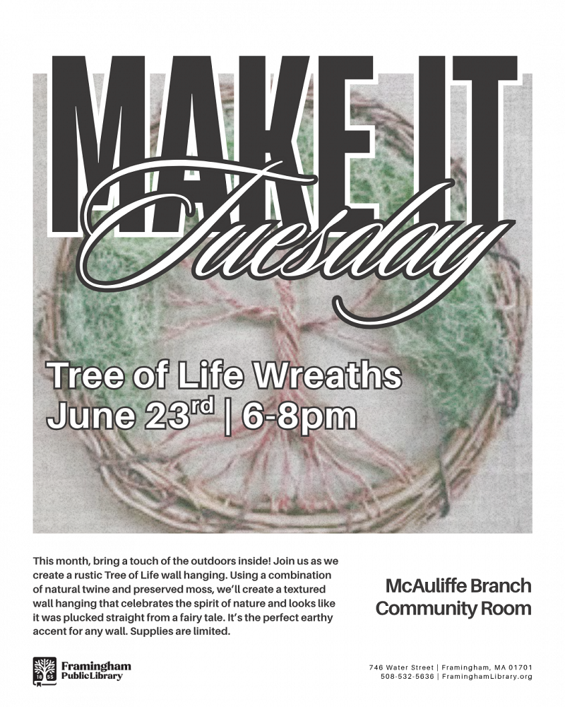 Make it Tuesday: Tree of Life Wreaths thumbnail Photo