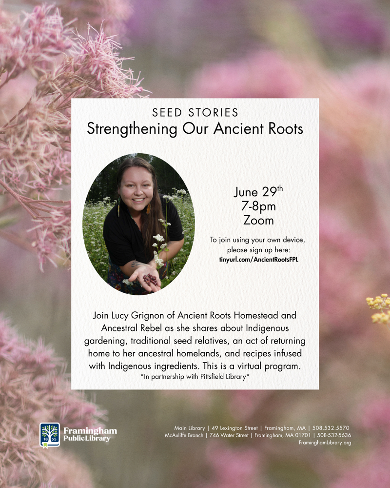 Seed Stories: Strengthening our Ancient Roots thumbnail Photo
