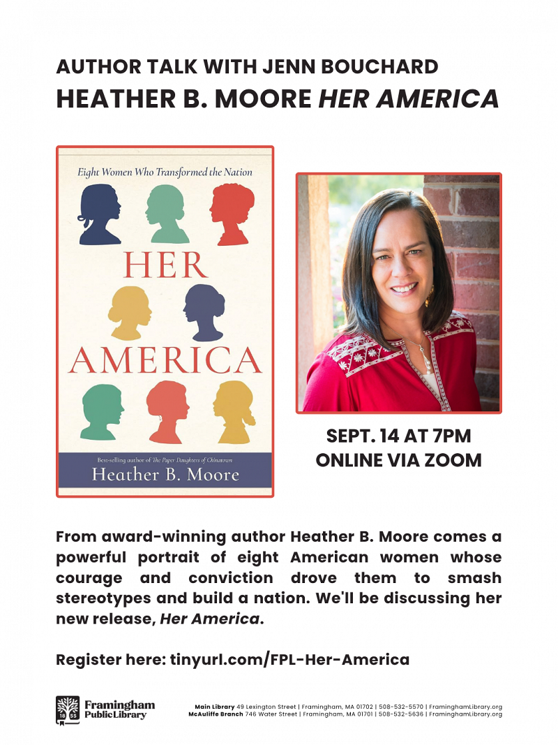 Author Talk: Heather B. Moore discusses Her America thumbnail Photo