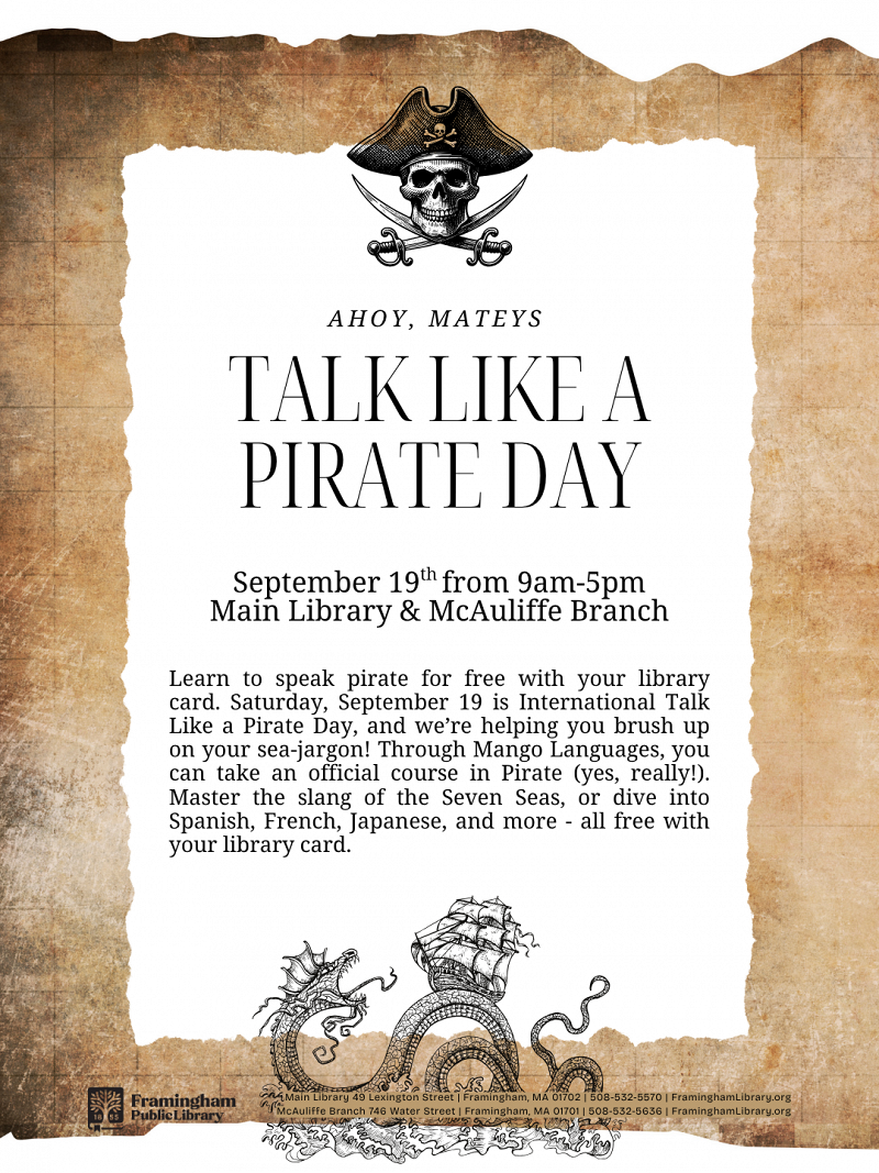 Talk Like a Pirate Day thumbnail Photo