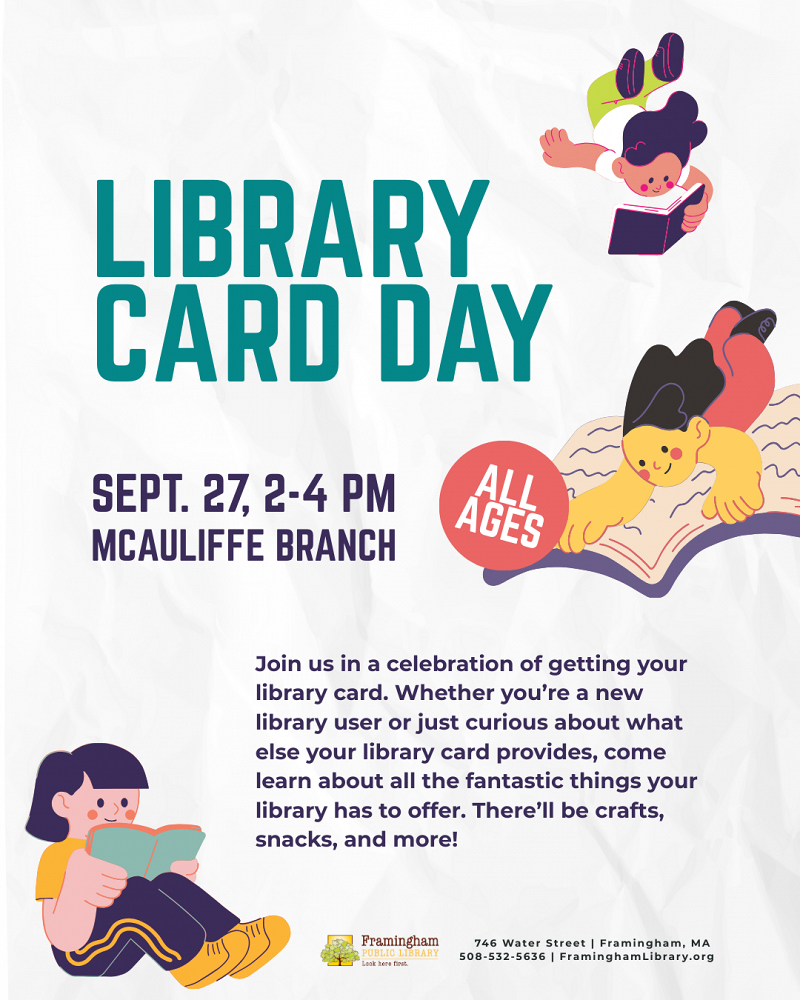 Library Card Day thumbnail Photo