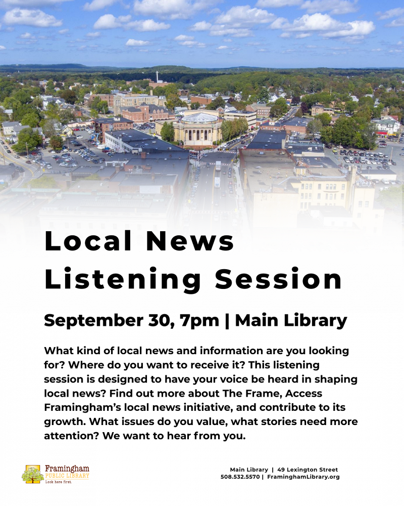 Local News Listening Session thumbnail Photo