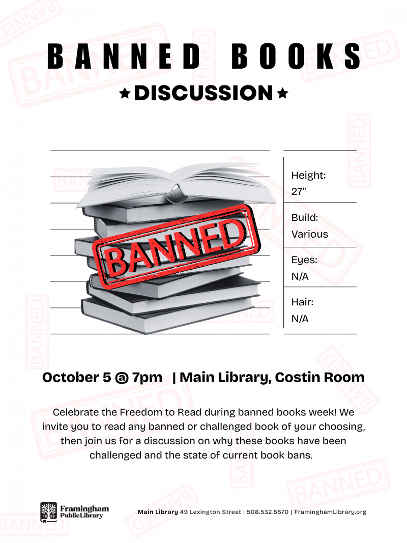 Banned Books Discussion thumbnail Photo