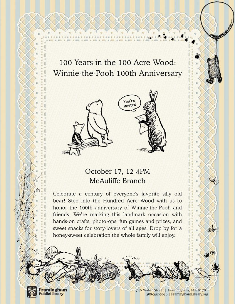 100 Years in the 100 Acre Wood: Winnie-the-Pooh 100th Anniversary thumbnail Photo