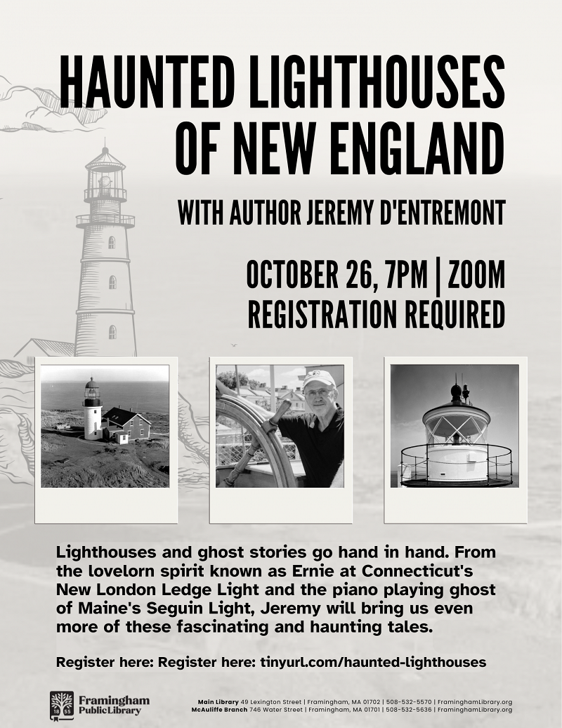Haunted Lighthouses of New England with Author Jeremy D’Entremont thumbnail Photo