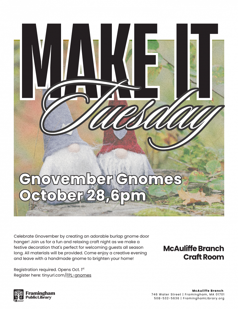 Make it Tuesday: Gnovember Gnomes thumbnail Photo