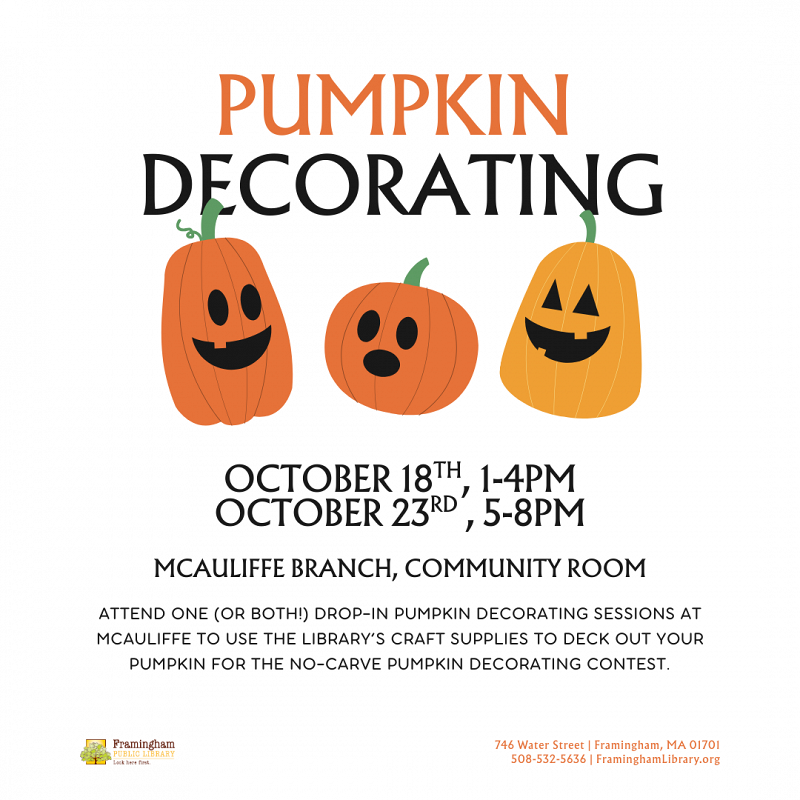 Pumpkin Decorating thumbnail Photo