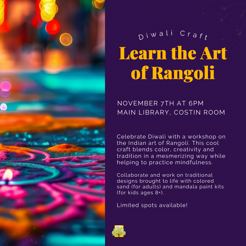 Diwali Craft: Learn the Art of Rangoli thumbnail Photo