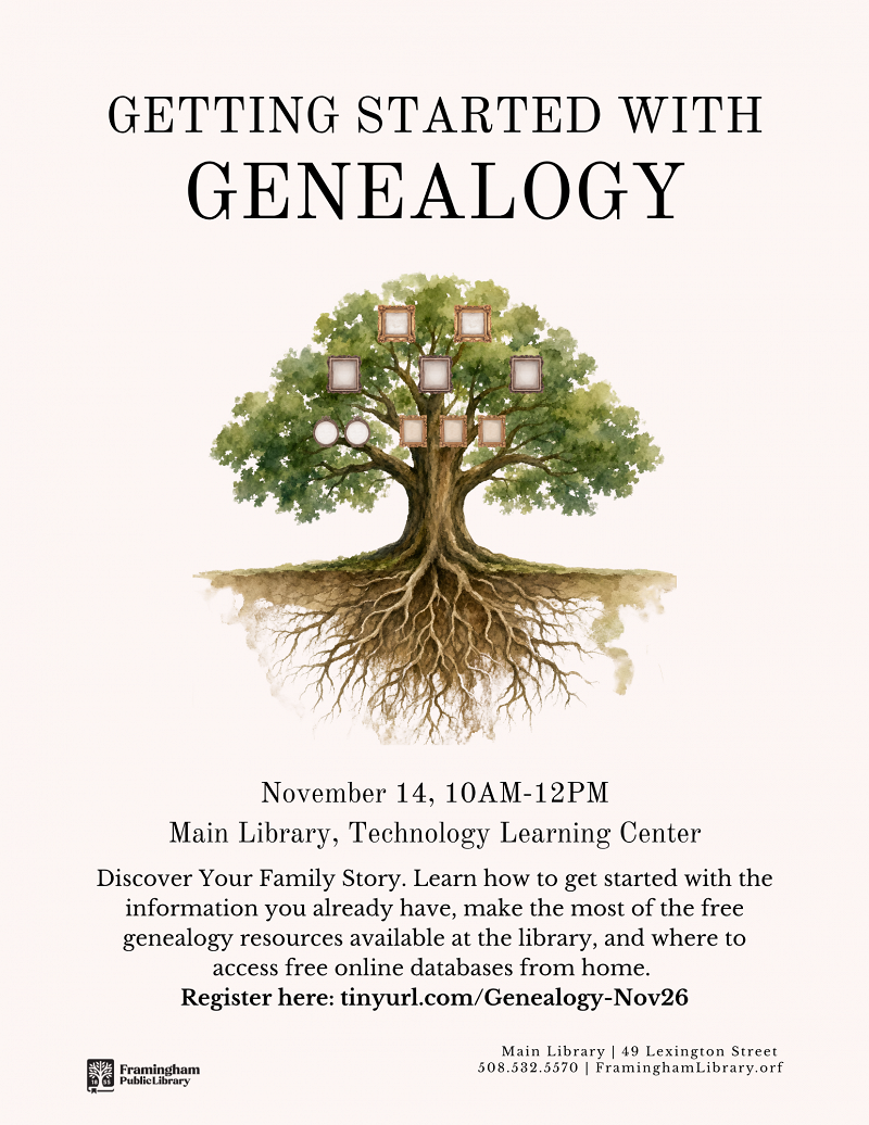 Getting Started with Genealogy thumbnail Photo
