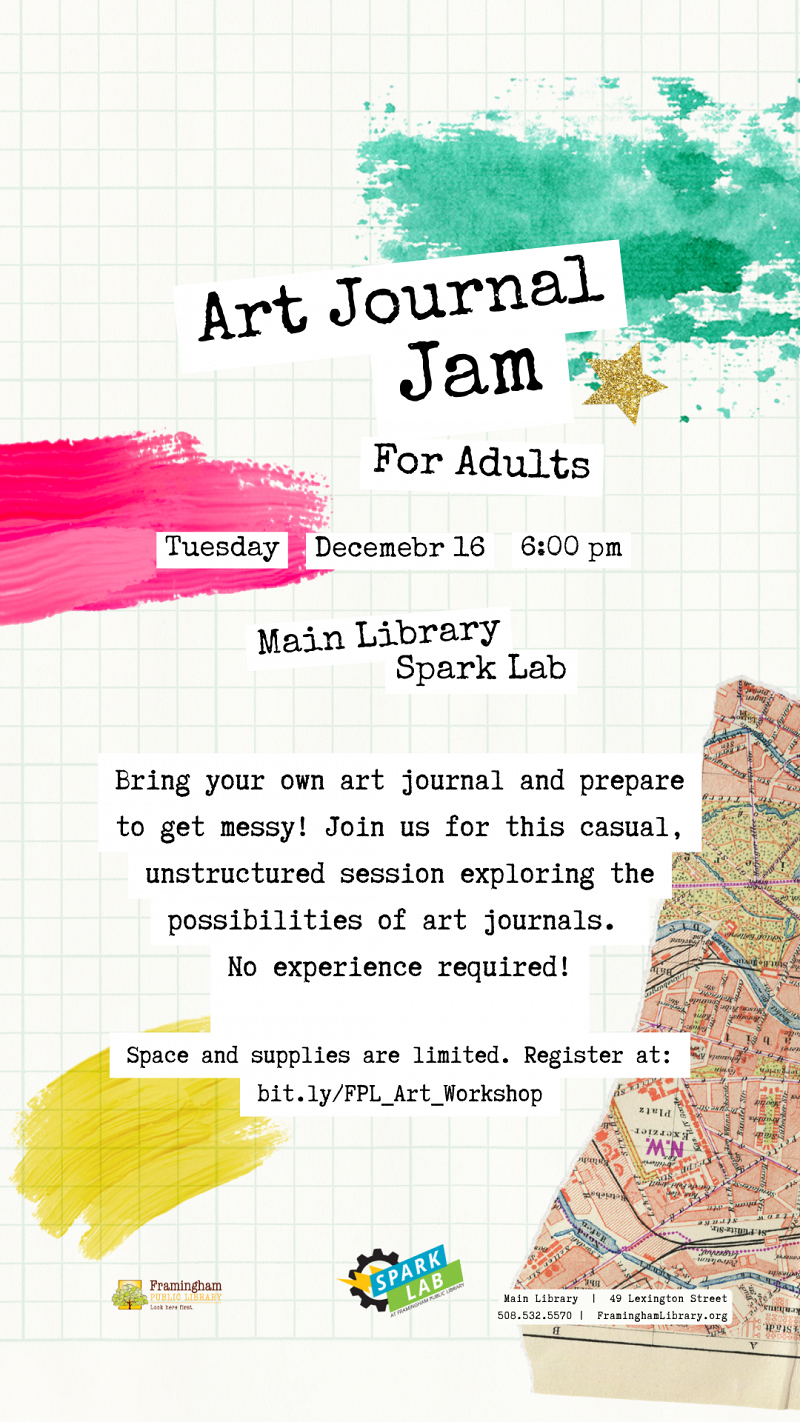 Art Journal Jam for Adults thumbnail Photo