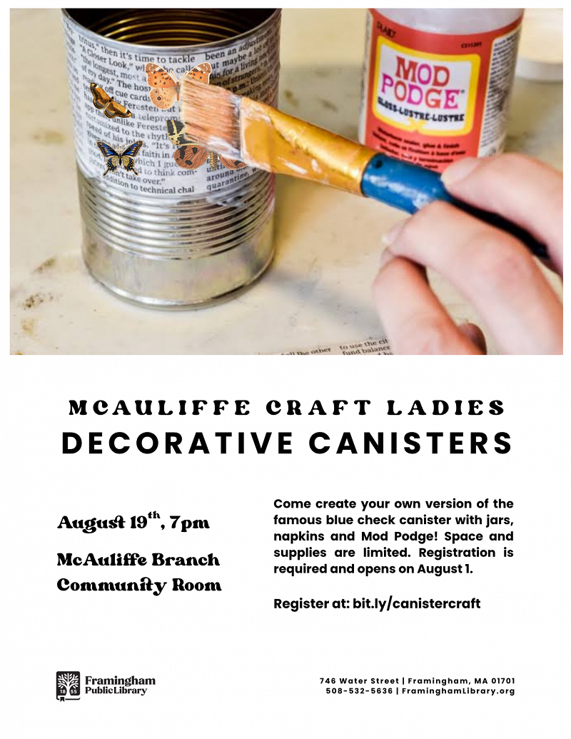 Craft Ladies: Decorative Canisters thumbnail Photo