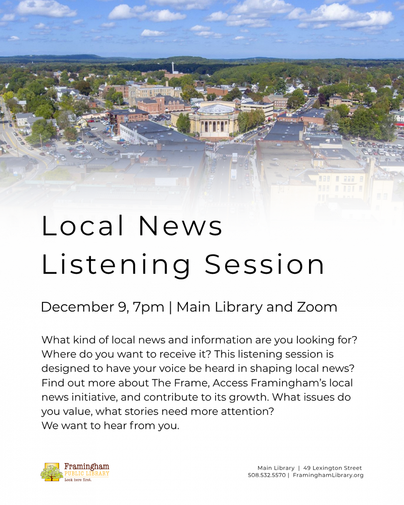 Local News Listening Session thumbnail Photo