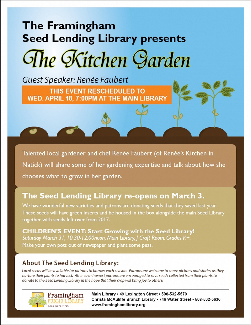 The Kitchen Garden (Rescheduled to April 18) thumbnail Photo