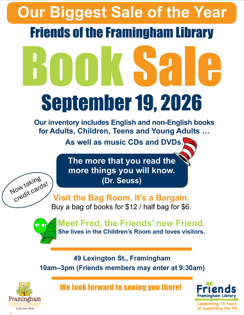 Friends Book Sale thumbnail Photo