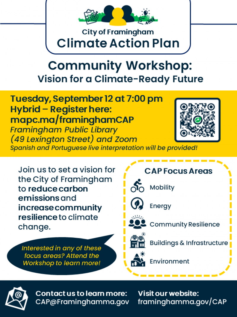 Community Workshop: Vision for a Climate-Ready Future thumbnail Photo