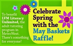 The raffle begins April 18th and runs through May 31st.  graphic