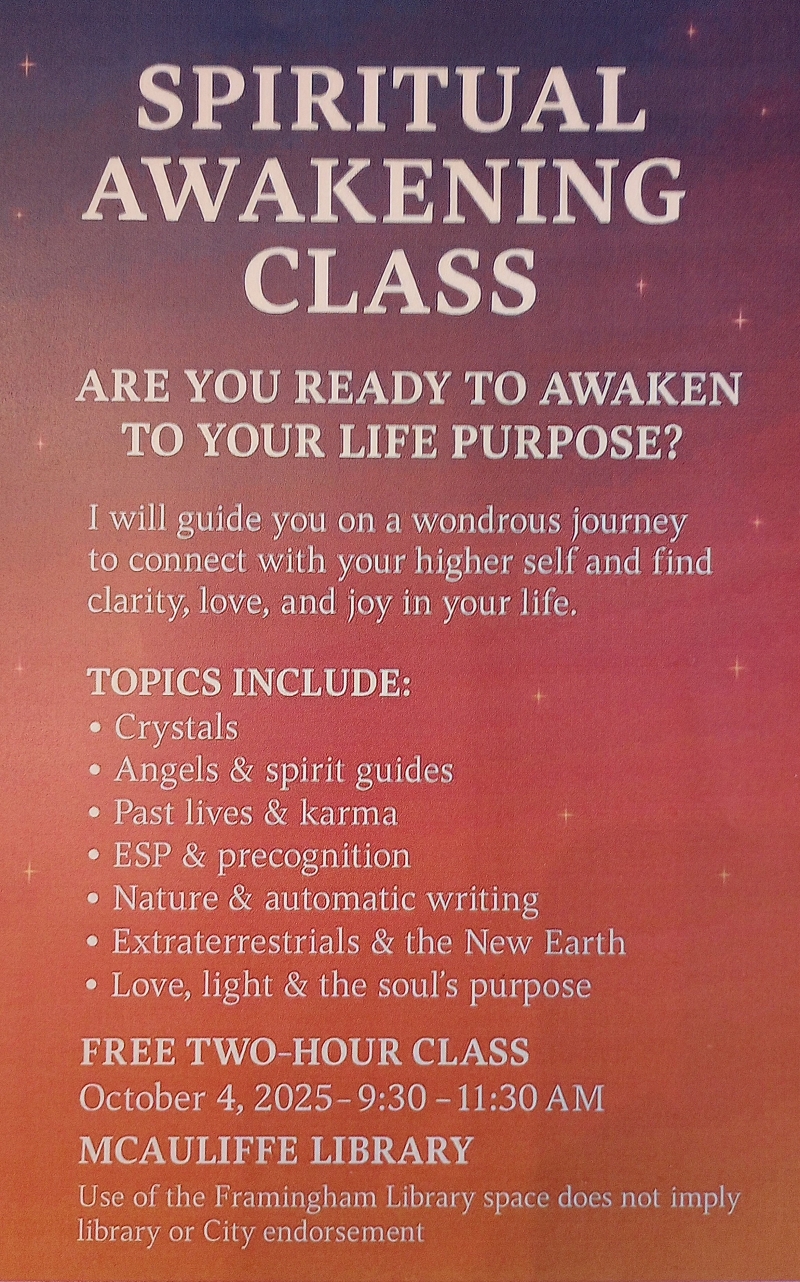 Spiritual Awakening Class thumbnail Photo