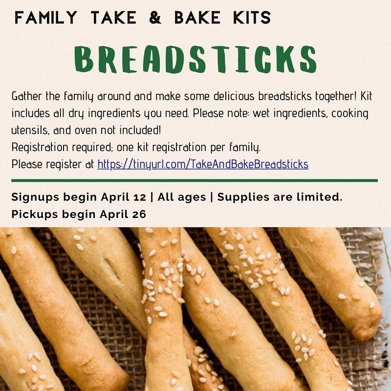 Family Take & Bake Kit: Breadsticks thumbnail Photo