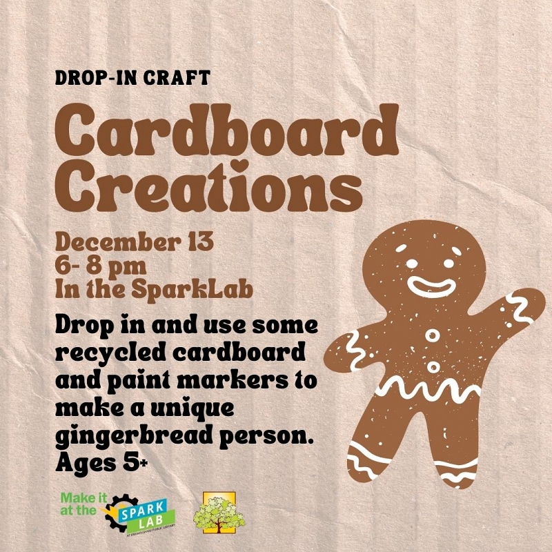 Drop in Craft: Cardboard Creations thumbnail Photo