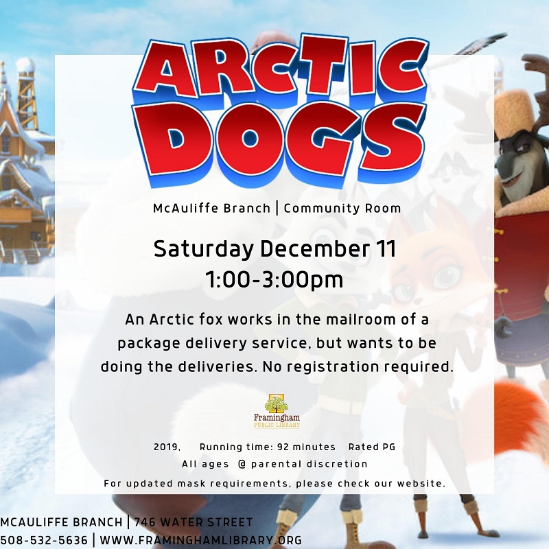 Family Movie Matinee: Arctic Dogs (2019) thumbnail Photo