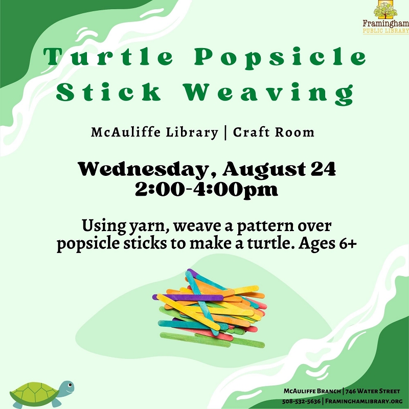 Turtle Popsicle Stick Weaving thumbnail Photo