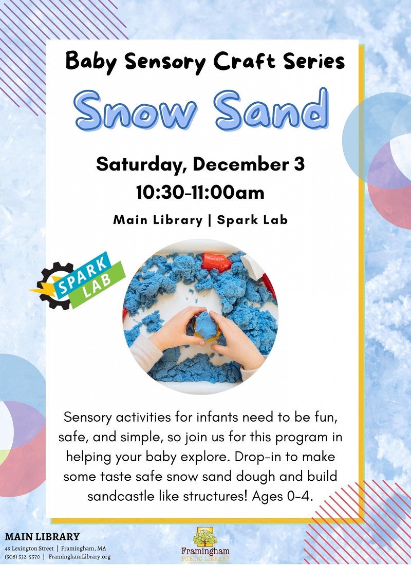 Baby Sensory Crafts: Snow Sand thumbnail Photo