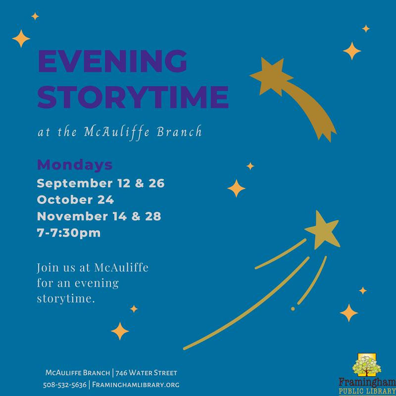 Evening Storytime at McAuliffe thumbnail Photo