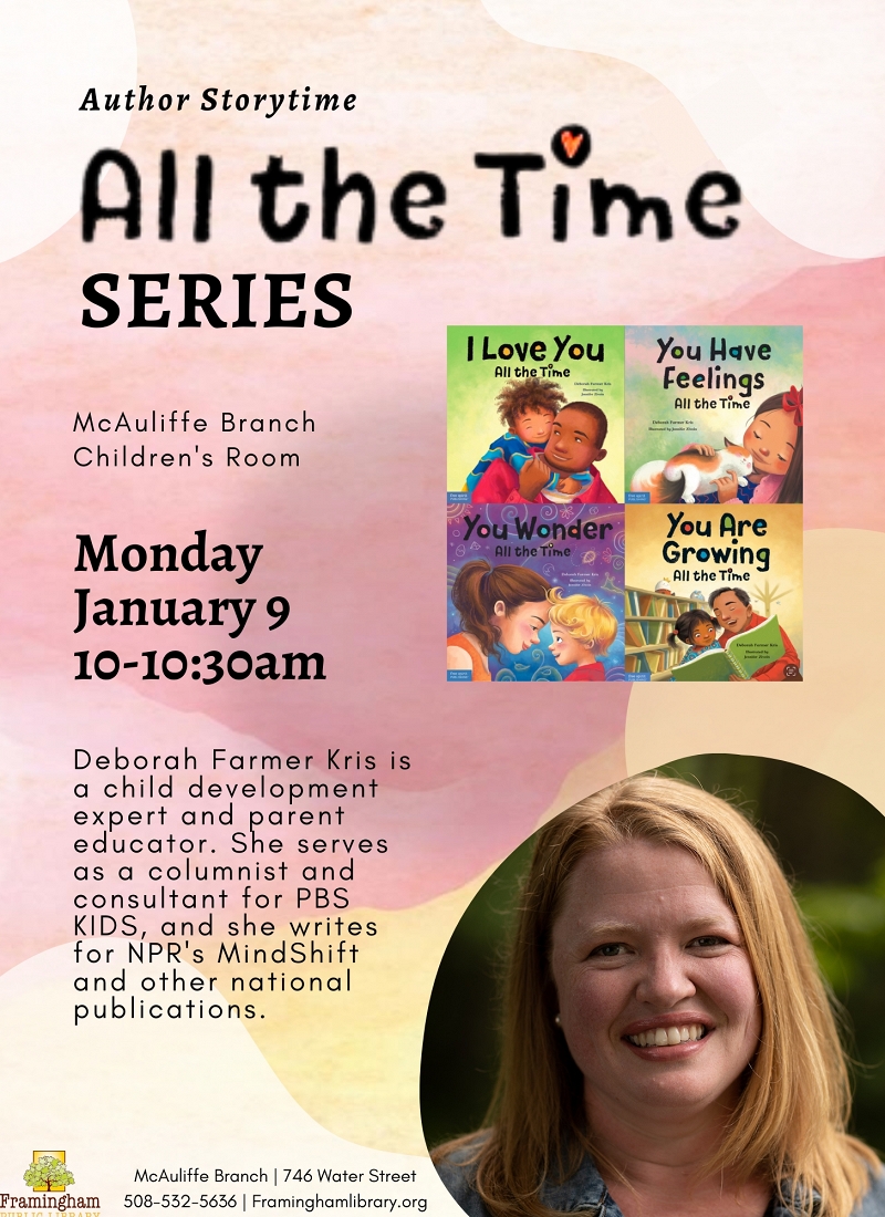 Author Storytime: Deborah Farmer Kris thumbnail Photo