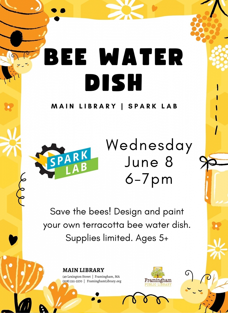 Bee Water Dish thumbnail Photo
