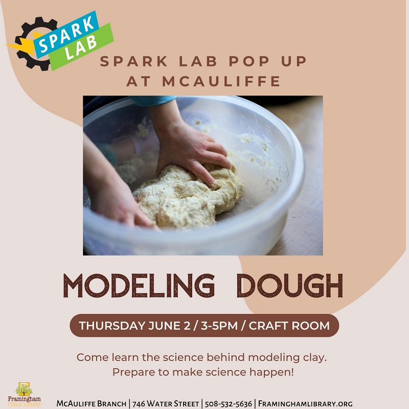 Spark Lab Pop Up at McAuliffe: Modeling Dough thumbnail Photo