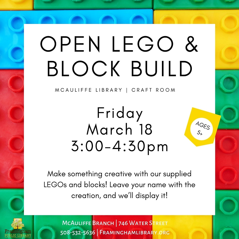 Open LEGO and Block Build thumbnail Photo